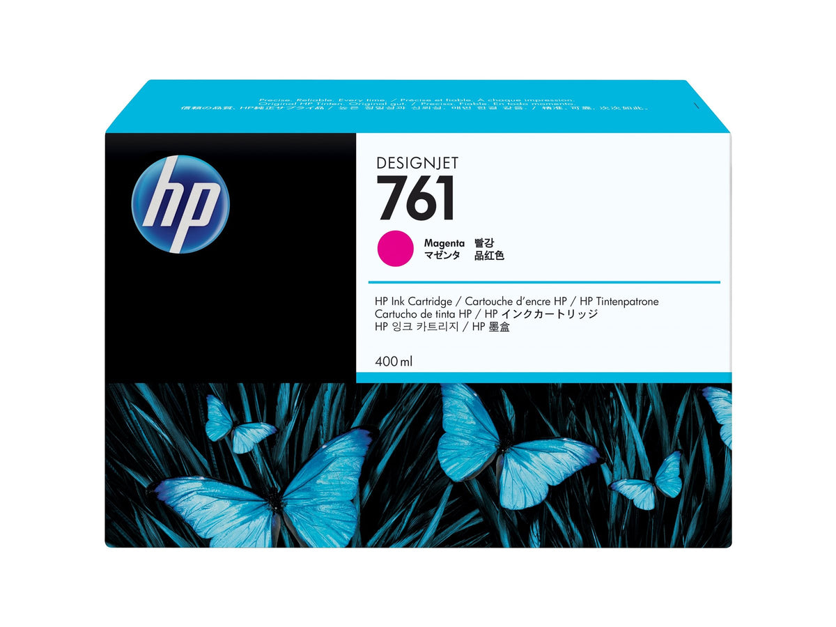 HP 761 original Ink cartridge CM993A magenta 400ml