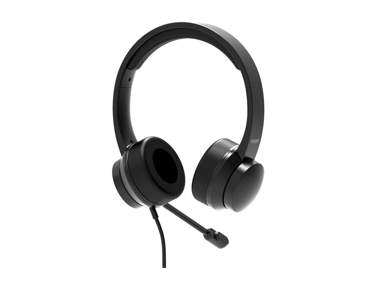 PORT DESIGNS Headset Comfort Office USB + Mic