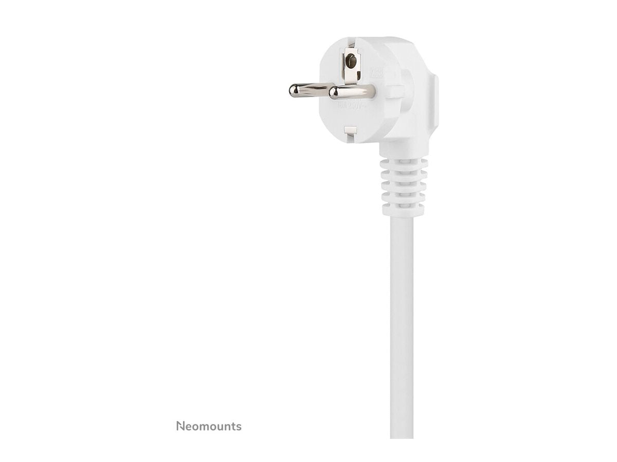 NEOMOUNTS VOLT Desk Clamp socket with Quick-charge USB Ports clamp 0-50mm 3x type-F 230V 1x USB-A 18W 2x USB-C 20W