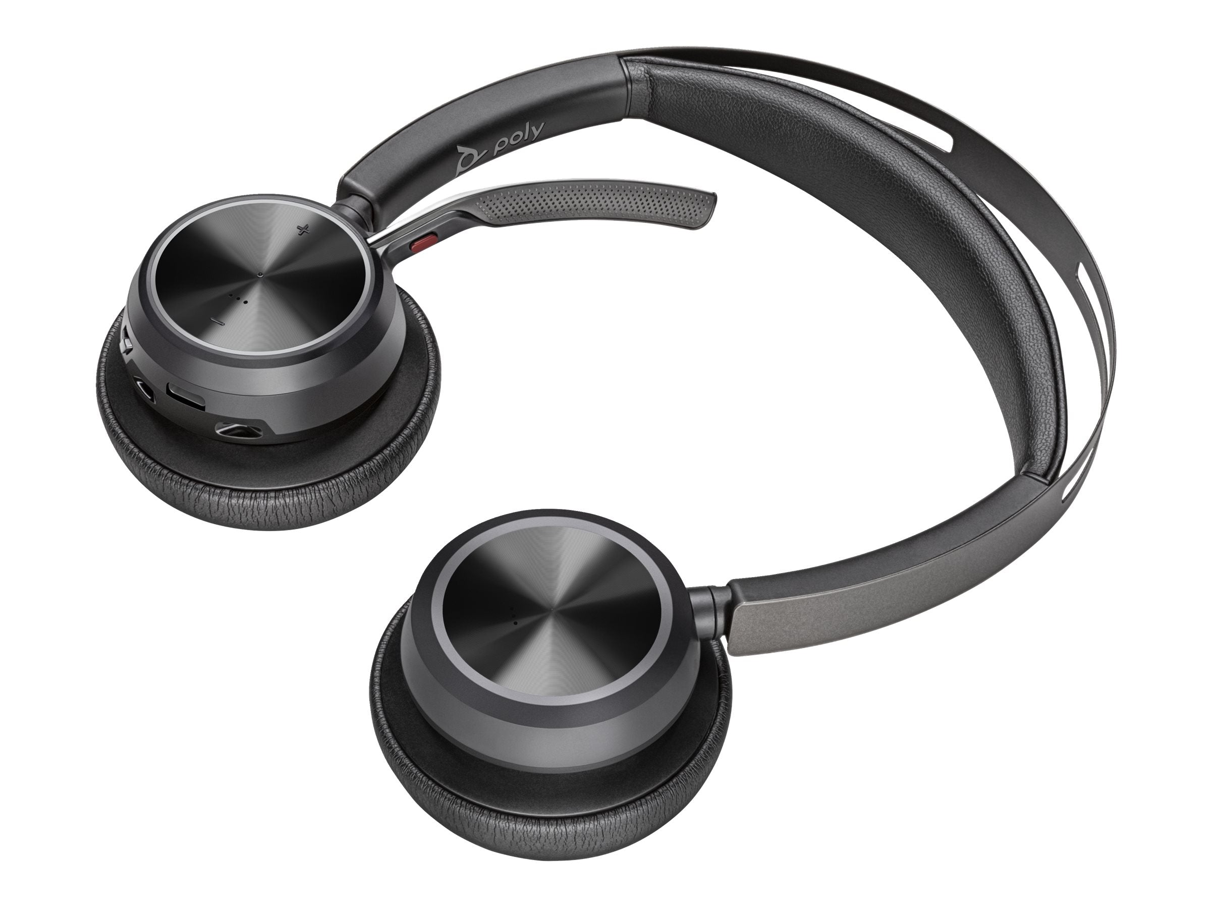 HP Poly Voyager Focus 2 USB-C Bluetooth Headset +USB-C/A Adapter