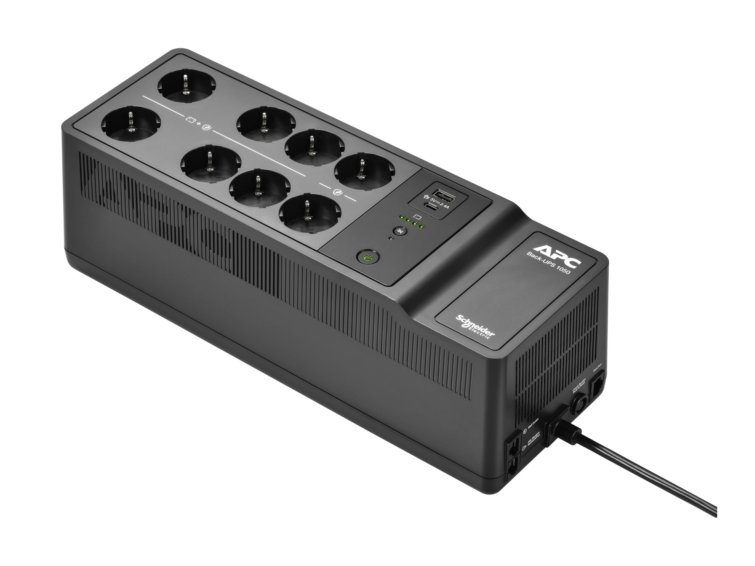 APC Back-UPS UPS wall mountable / surface mountable AC 230V 600Watt 1050VA output connectors 10