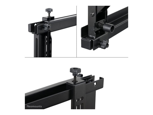 NEOMOUNTS WL95-800BL1 Support mural pour Videowall 42-70p - push-pull - max 35 kg