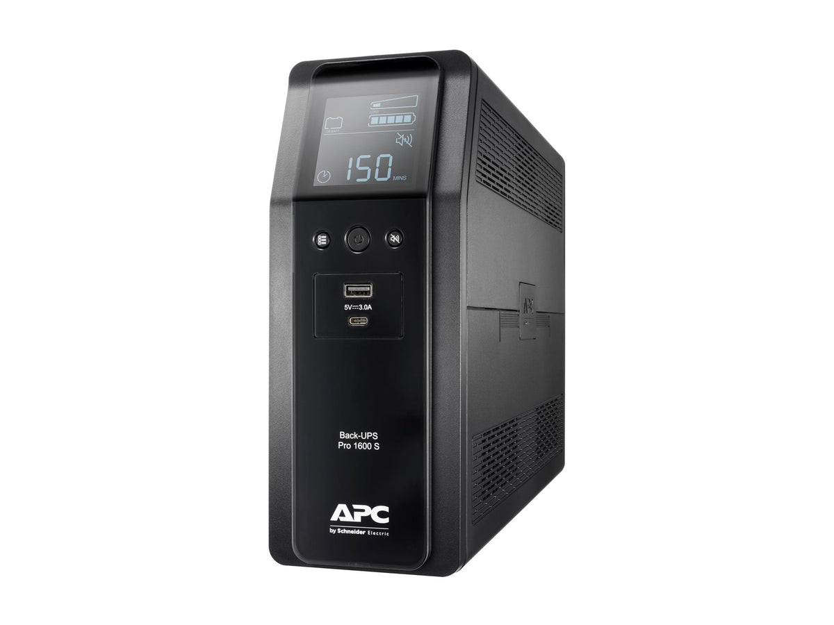 APC Back-UPS Pro BR1600SI UPS AC 220-240V 960Watt 1600VA 260 Wh USB output connectors 8 Black