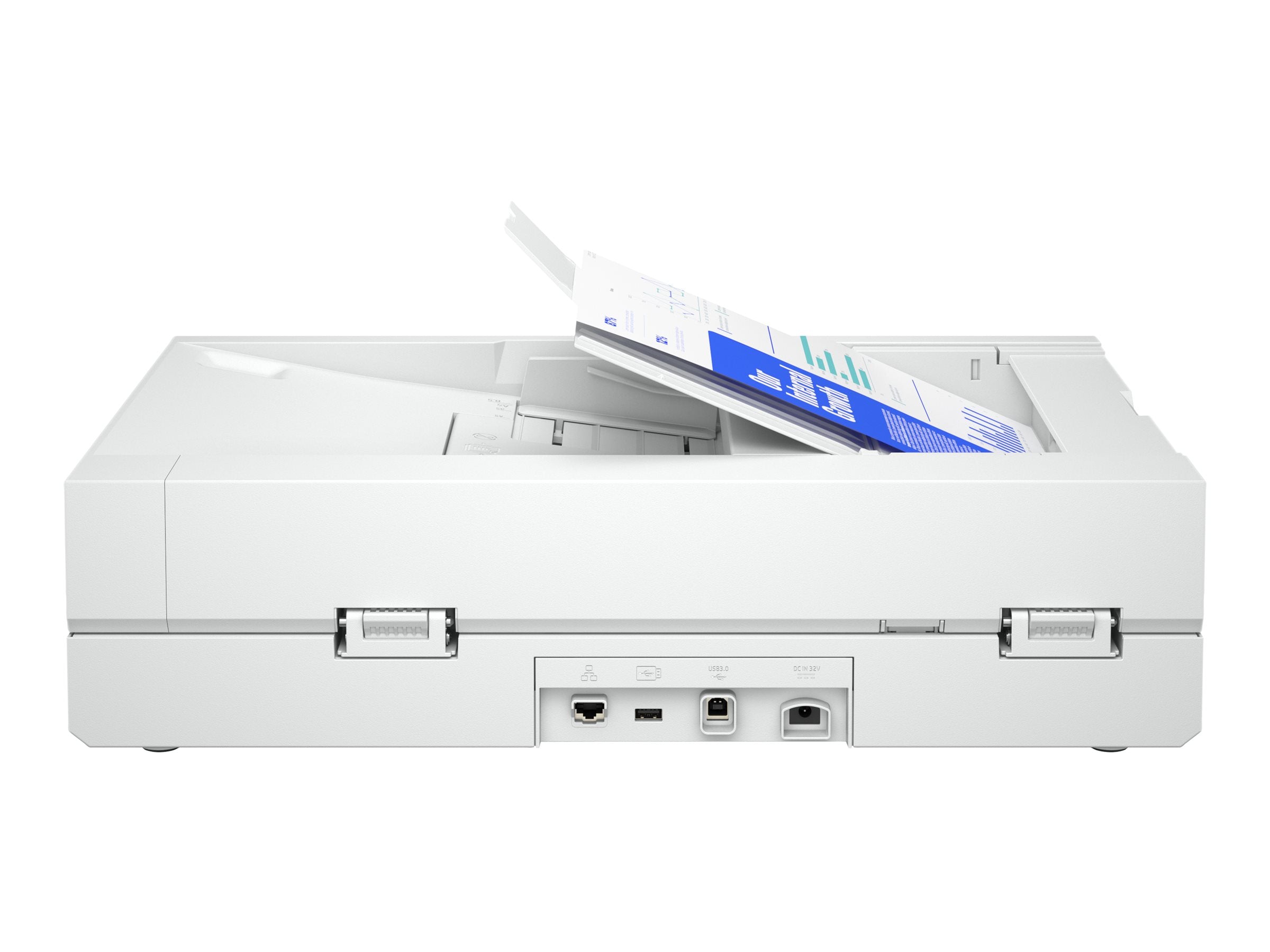 HP Scanjet Pro N4600 fnw1 de document scanner CIS Duplex 216x5362mm 600dpix1200dpi 40ppm ADF 100sheets 6000scans LAN Wi-Fi