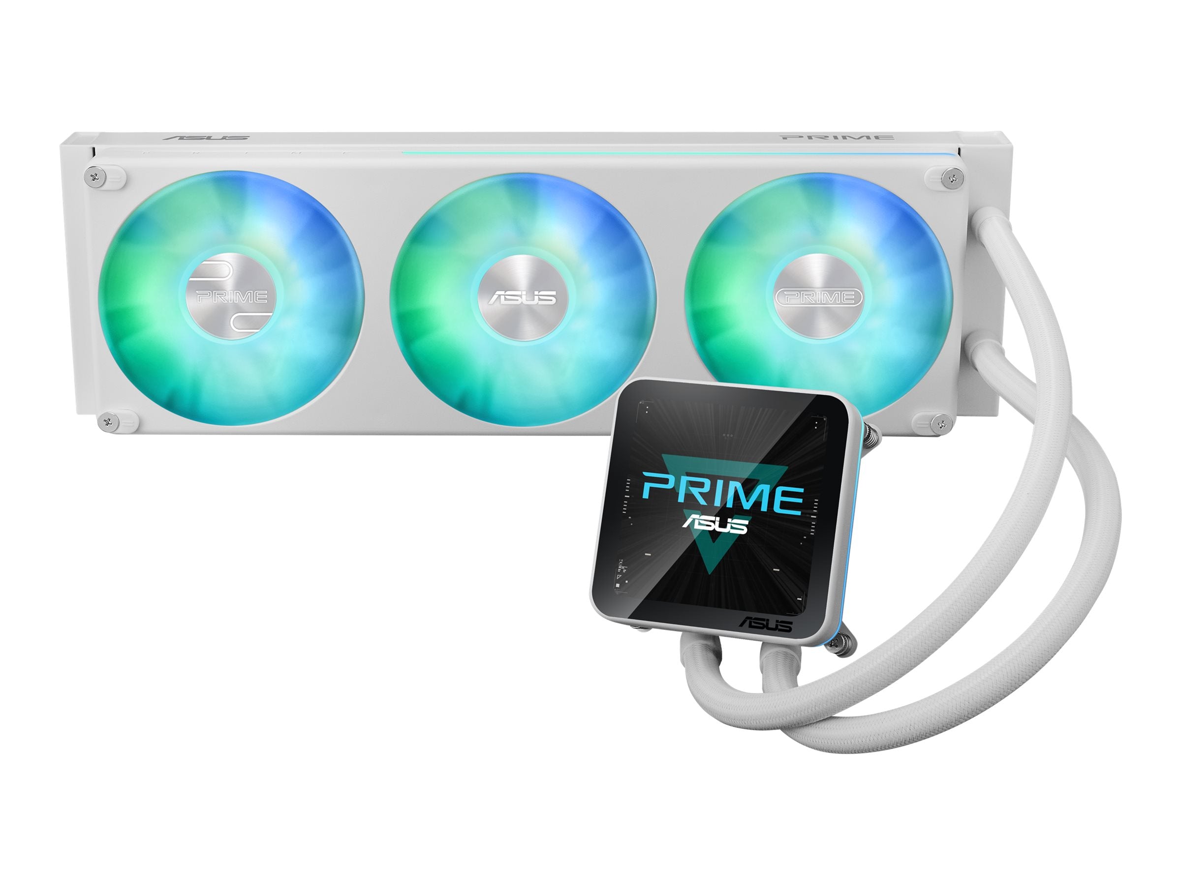 ASUS PRIME LC II 360 ARGB LCD WHT all-in-one CPU liquid cooler