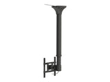 NEOMOUNTS FPMA-C200BLACK Support de plafond pour écran de 10-40p - h 64-104 cm