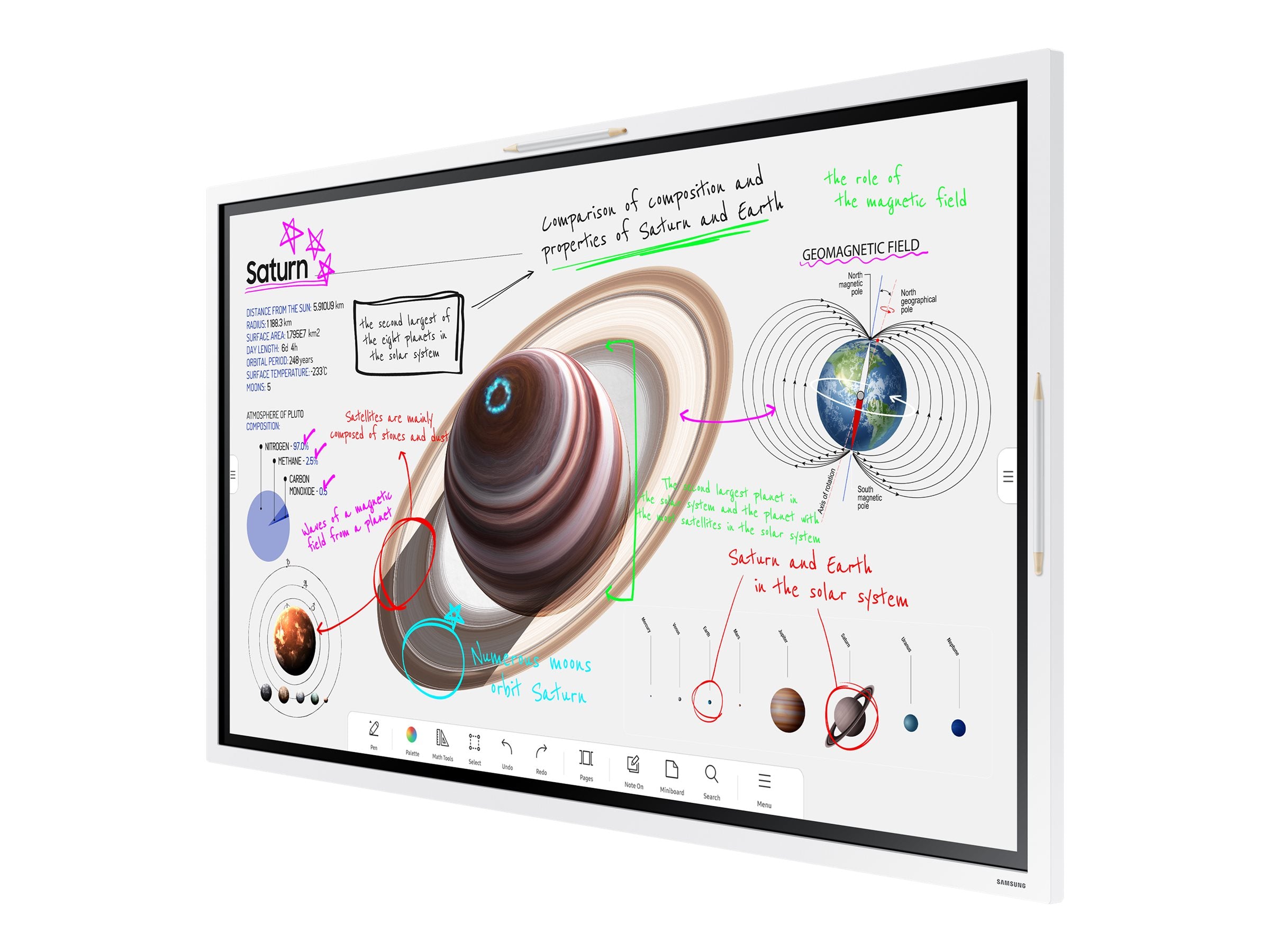 SAMSUNG WM55B 55p FLIP 4 UHD 3840x2160 Touch SOC