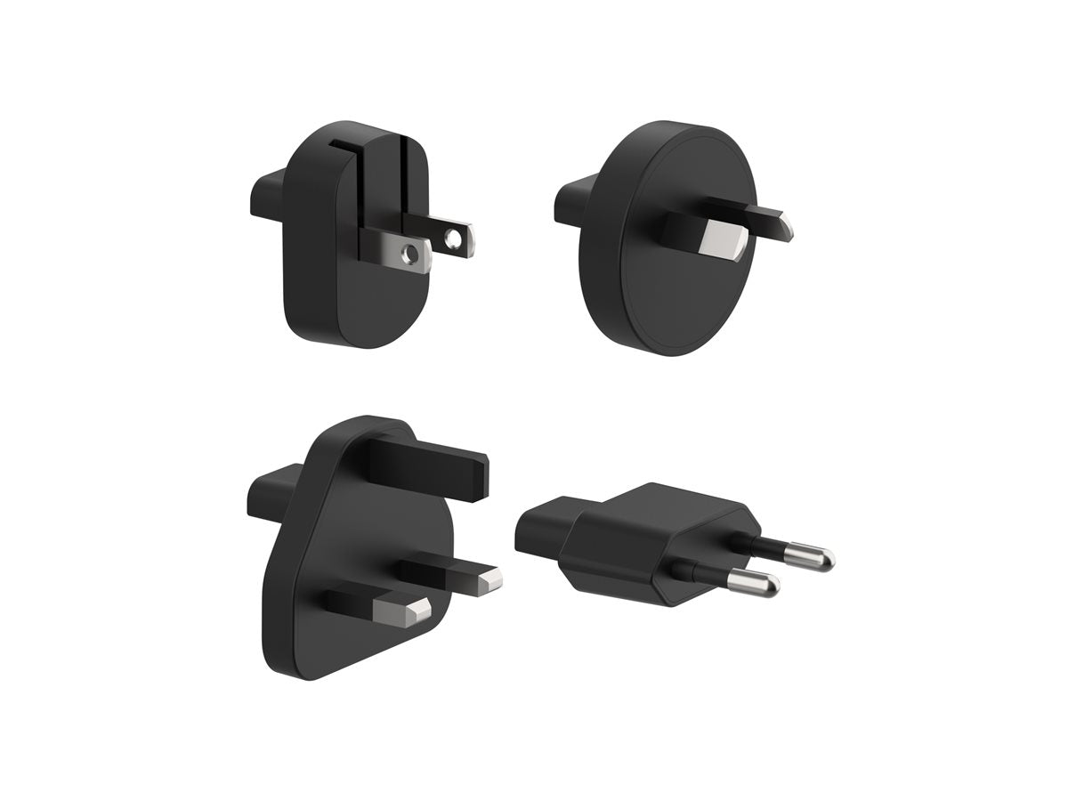 BELKIN Hybrid Wall Travel Charger 25w + 5k Power Bank UK EU US AU Black