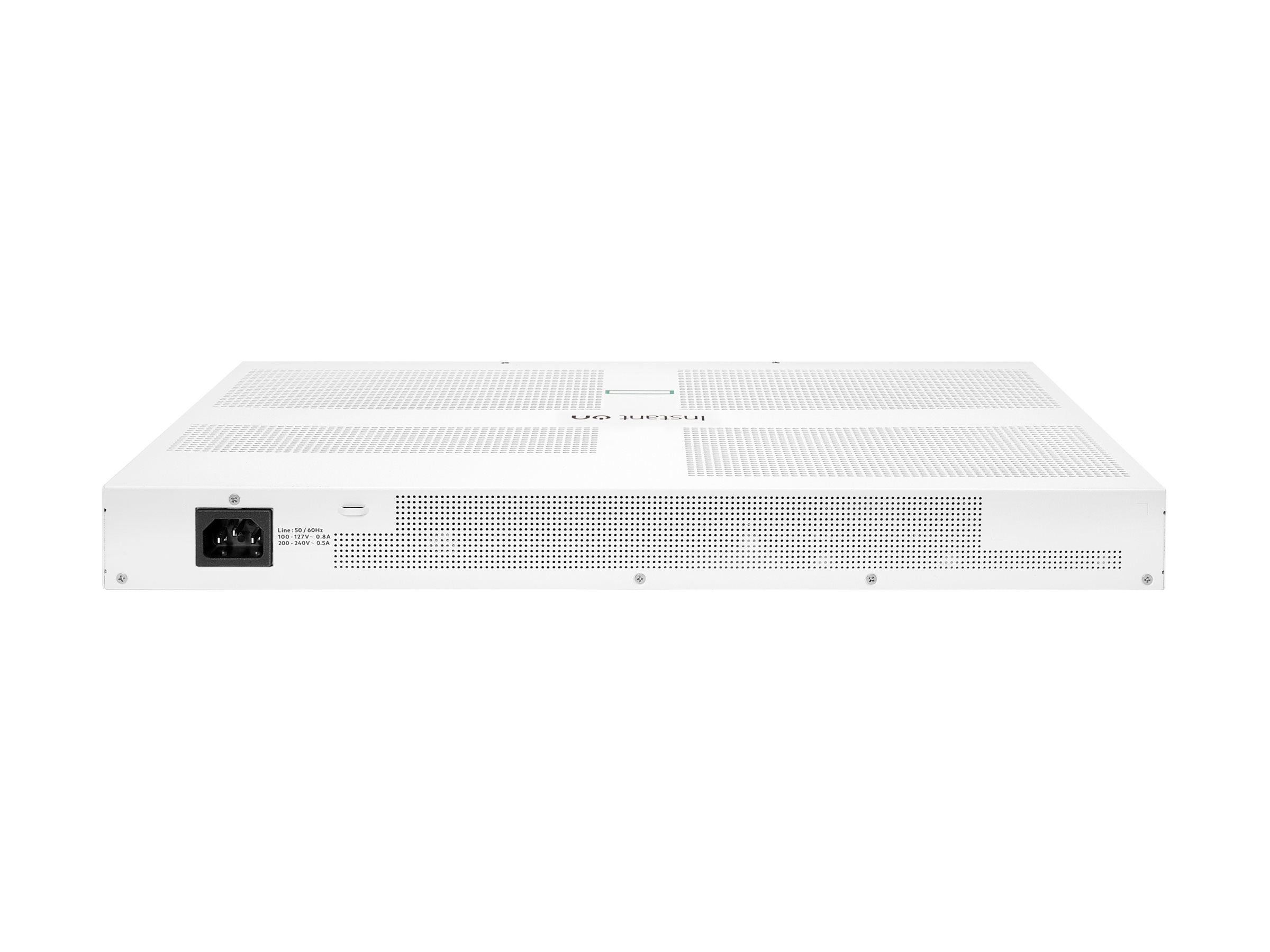 HPE Networking Instant On 1930 48G 4SFP/SFP+ Switch Commutateur C2+ Géré 48 x 10/100/1000 + 4 x 1 Gigabit / 10 Gigabit SFP+