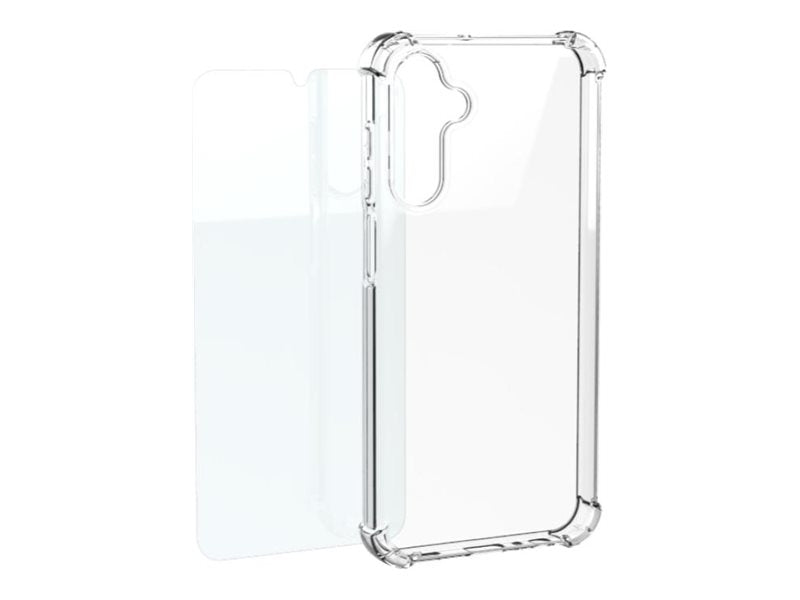 SAMSUNG Pack coque transparente + verre trempé Designed for Samsung