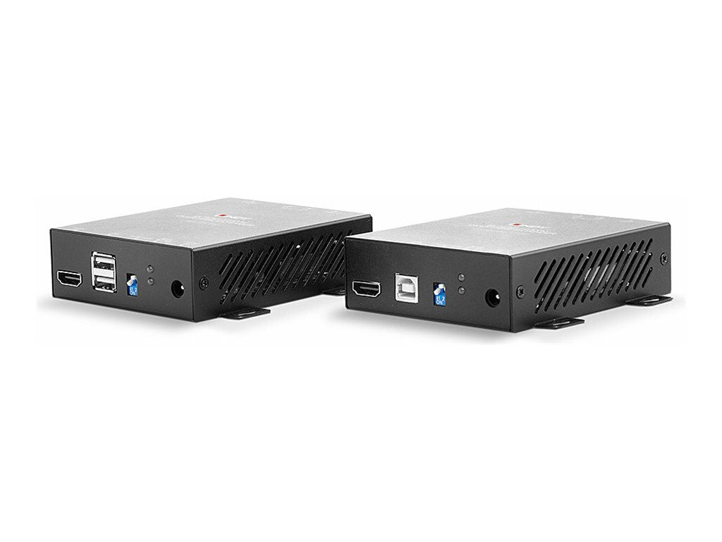 LINDY 300m Fibre Optic HDMI 18G & USB KVM Extender