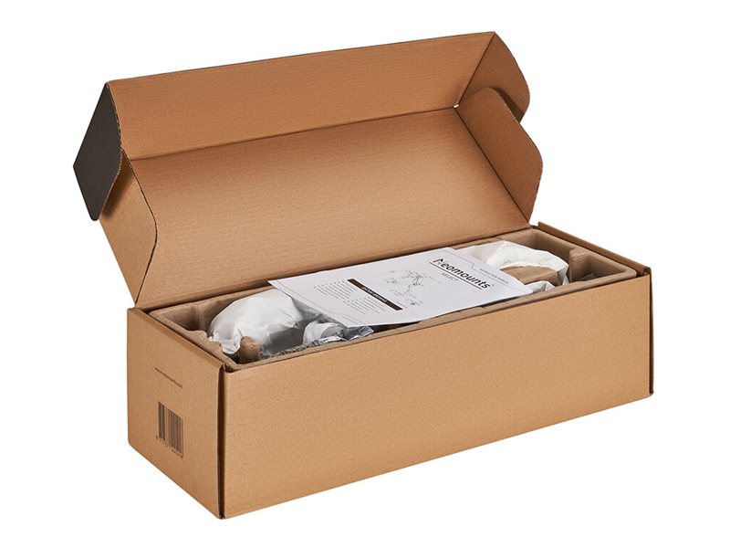 NEOMOUNTS DS70S-950WH1 Support dÃ©cran Ã  fixer 17-49p - ressort Ã  gaz - Topfix - arrÃªt 180