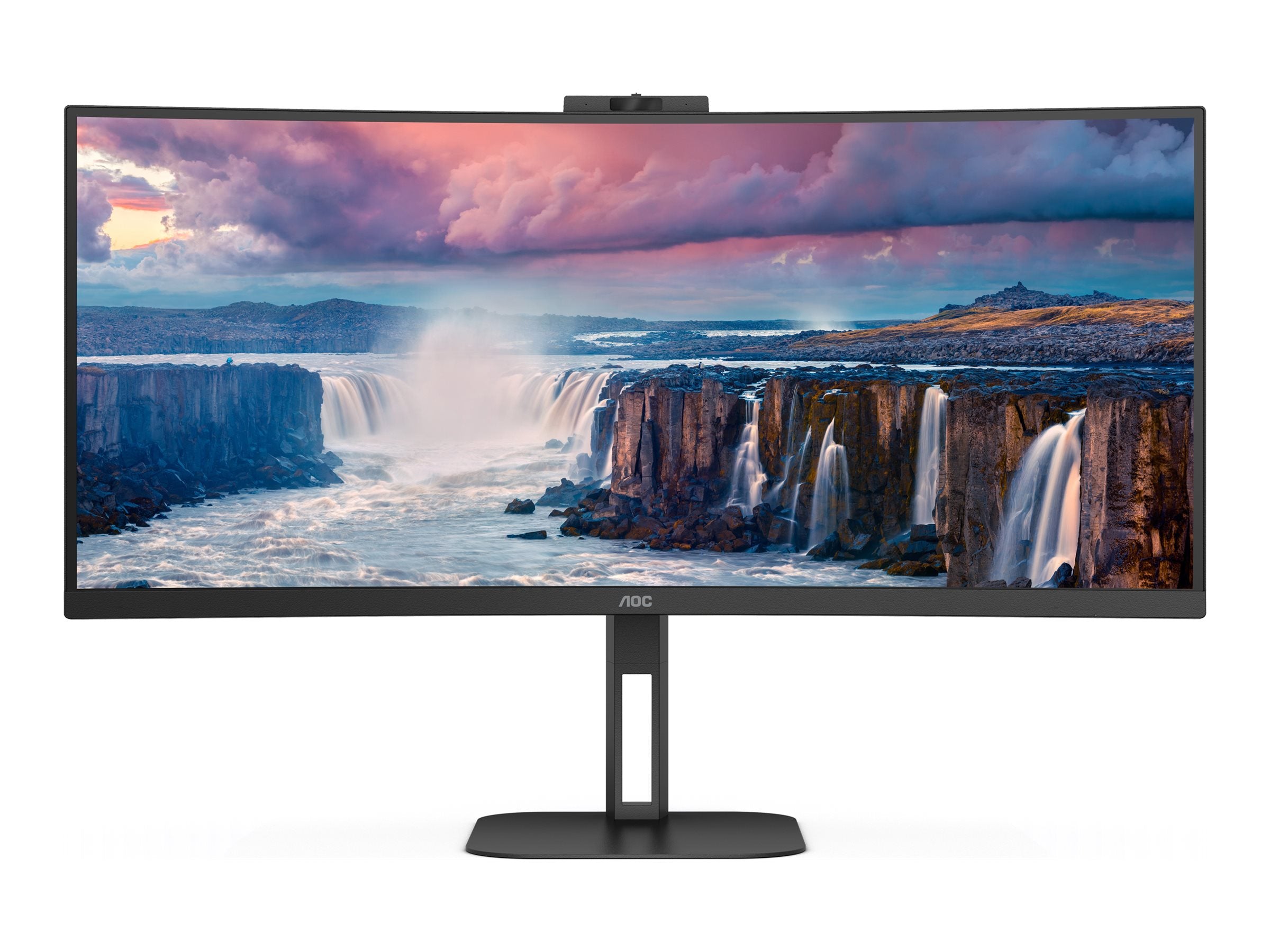 AOC CU34V5CW/BK 34p monitor HDMI DP USB