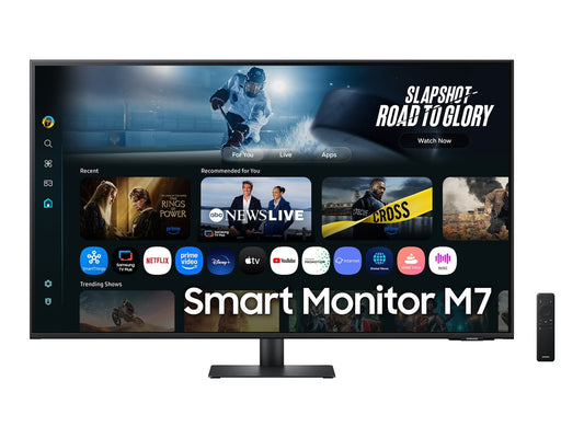 SAMSUNG LS43FM702 Smart Monitor 43p IA VA UHD 4K 60Hz 2xHDMI USB-C 65W Black