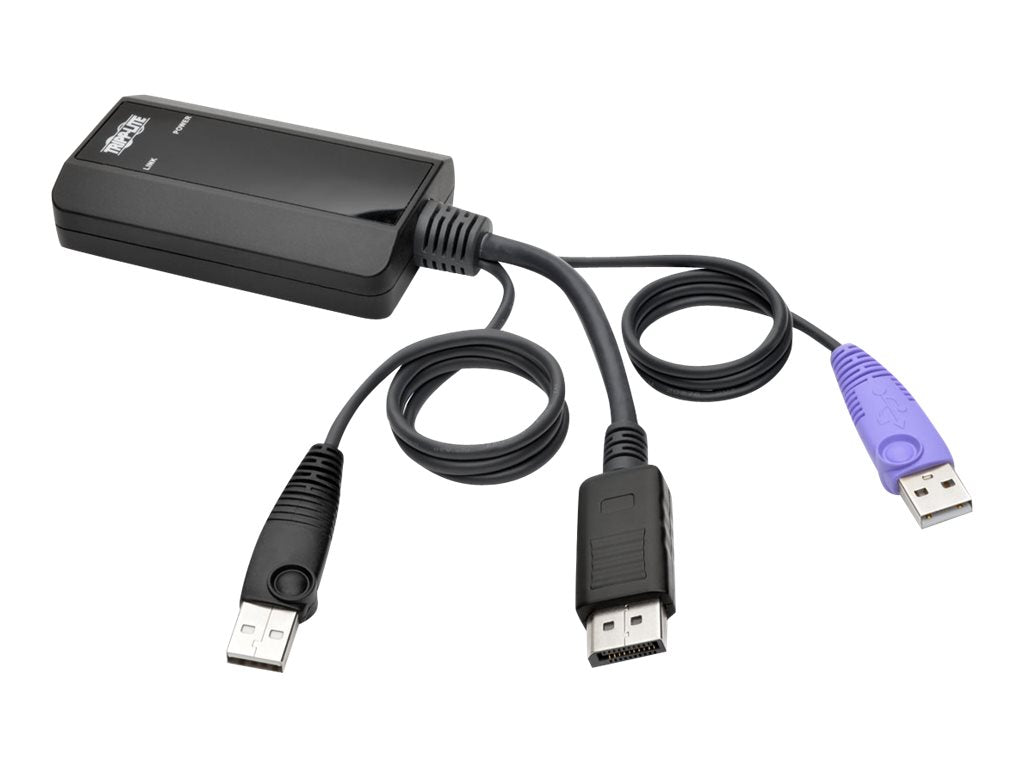 EATON TRIPPLITE DisplayPort USB Server Interface w/Virtual Media & CAC B064 KVMs TAA KVM / USB extender up to 50m TAA Compliant