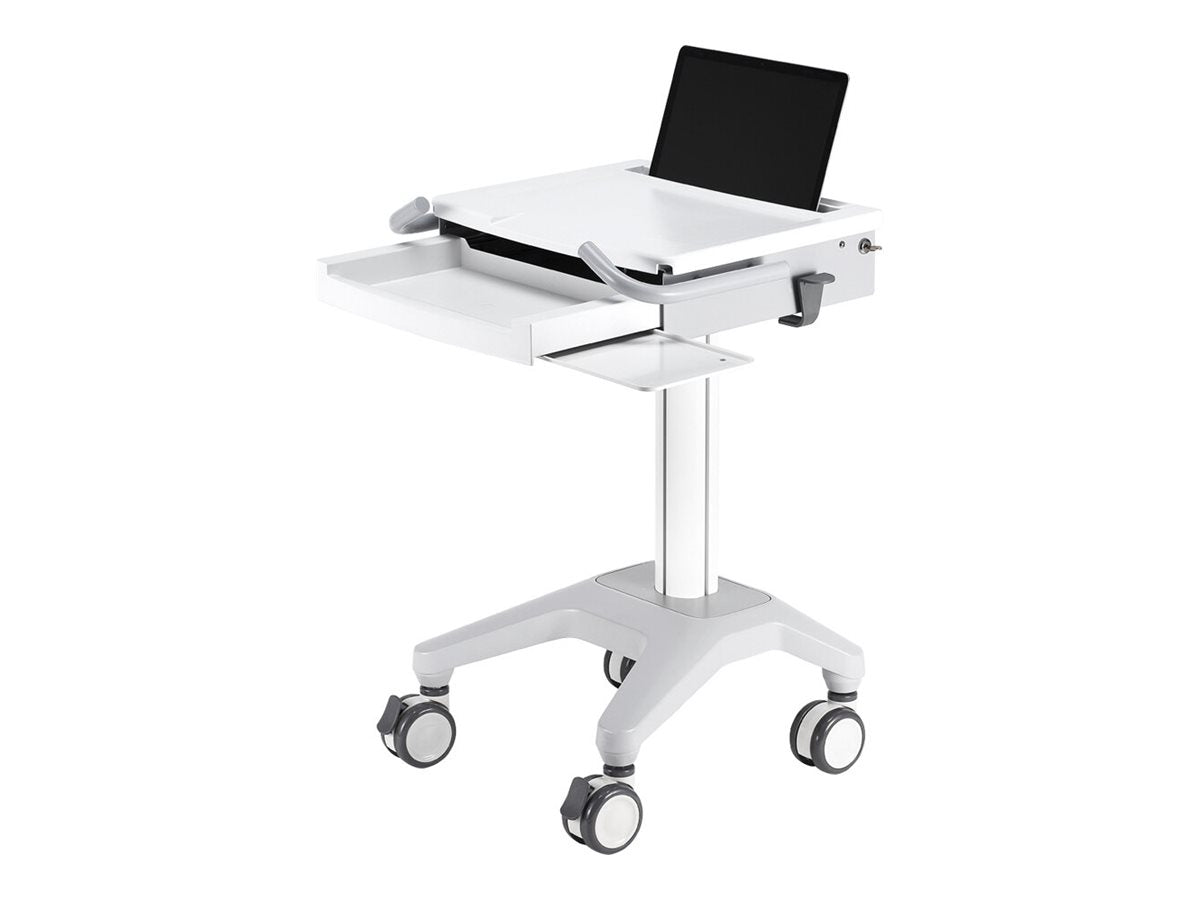 NEOMOUNTS MED-M200 Station de travail mobile médicale 10-17p - ressort à gaz - verrouillable