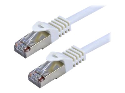 MCL CAT 7 S/FTP LSZH Patch cable - 1m White
