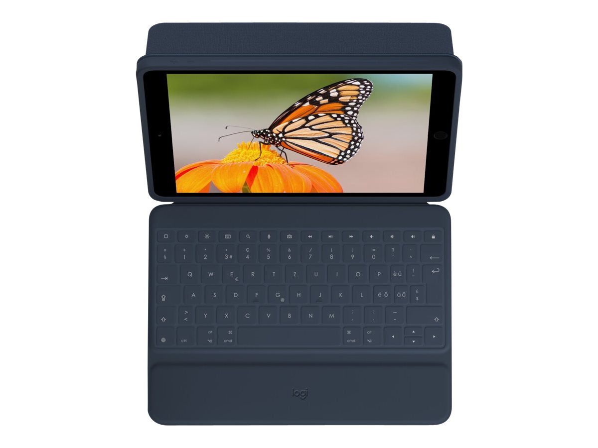 LOGITECH Rugged Combo 3 for iPad Gen. 7/8 - CLASSIC BLUE - FRA - WW EDUC