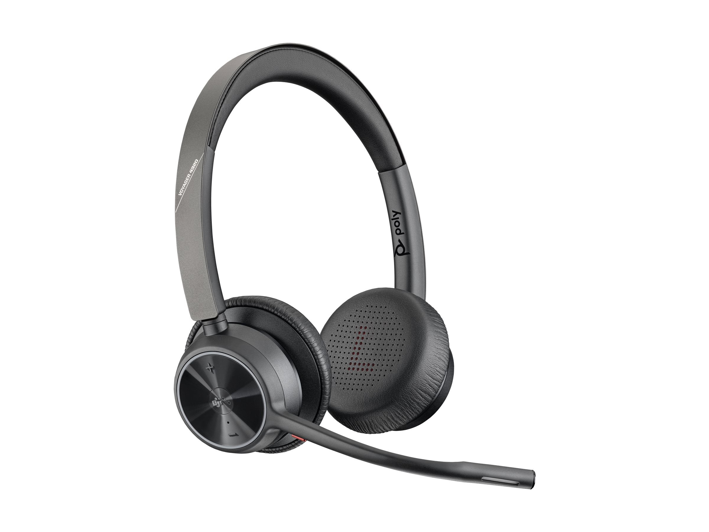 HP Poly Voyager 4320-M +USB-A to USB-C Cable +BT700 dongle Sans fil Arceau Bureau/Centre d'appels USB Type-A Bluetooth Socle de chargement Noir