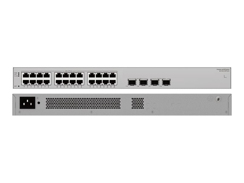 HUAWEI Data Communication S310S-24T4JX S310S-24T4JX S310S-24T4JX 24x10/100/1000BASE-T ports 2x10GE SFP+ ports 2x2.5GE SFP ports eKit