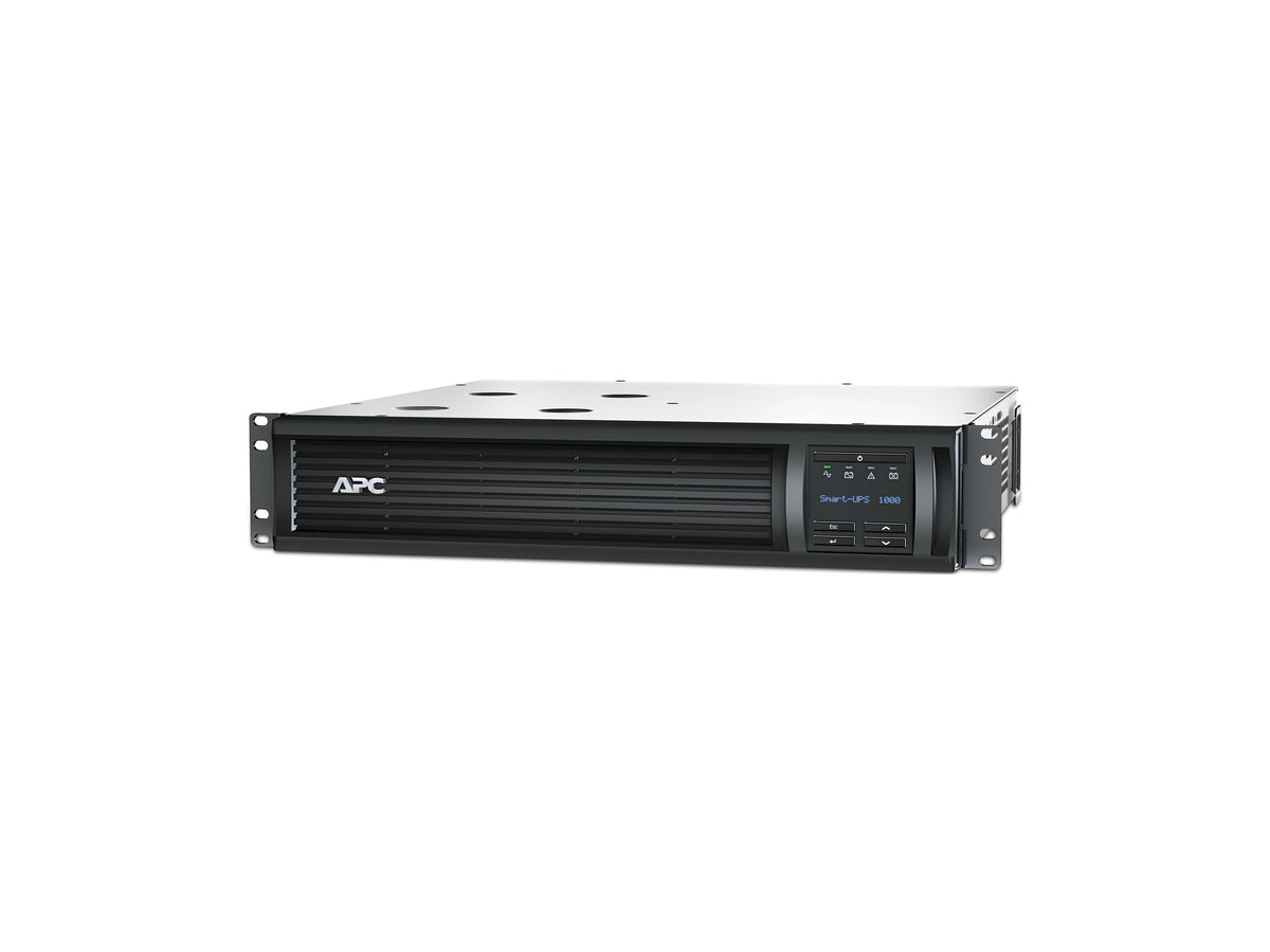 APC Smart-UPS 1000VA LCD RM UPS Rack AC 220/230/240V 700Watt 1000VA Ethernet 10/100 RS-232 USB oc 4 2U BK with APC SmartConnect
