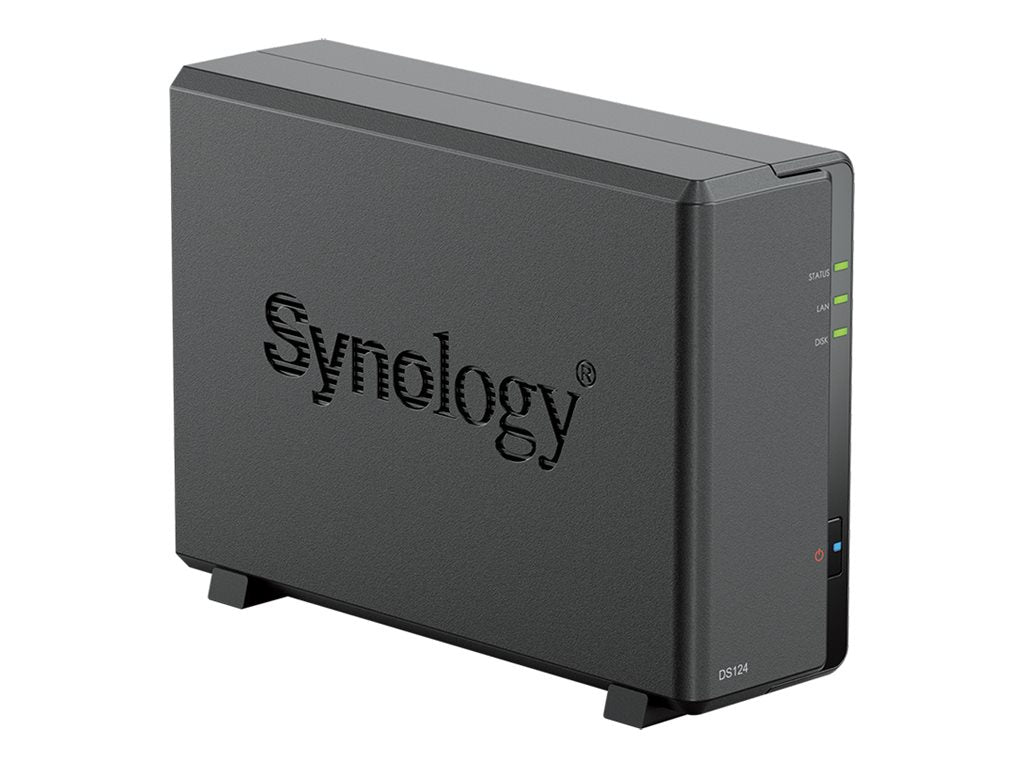 SYNOLOGY DS124 1-Bay NAS RTD1619B 1Go RAM