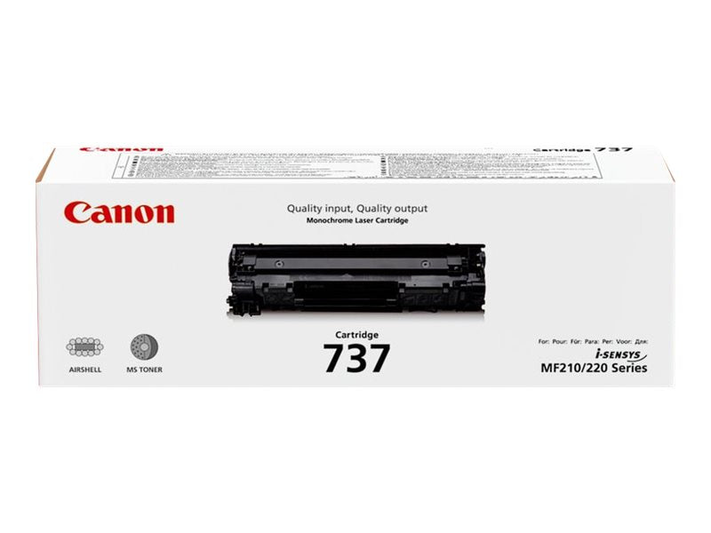 Toner/CRG 737 Fax+MFP Cartridge BK