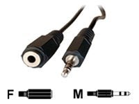MCL Rallonge audio stéréo jack 3,5 mâle / femelle - 2m