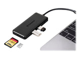 TRANSCEND 6-in 1 Port Hub PD SD/MicroSD Reader USB 3.1 Gen 2 Type C