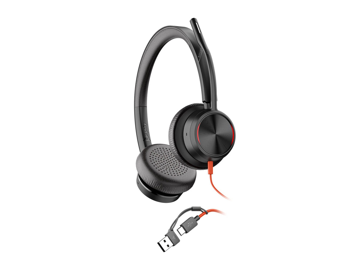Poly BW 8225 Stereo -M USB-C HS+USB-C/A