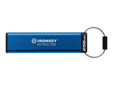 KINGSTON 256Go IronKey Keypad 200 FIPS 140-3 Lvl 3 Pending AES-256 Encrypted