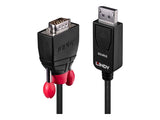 LINDY Converter Cable DisplayPort/VGA 3m Resolution up to 1920x1200