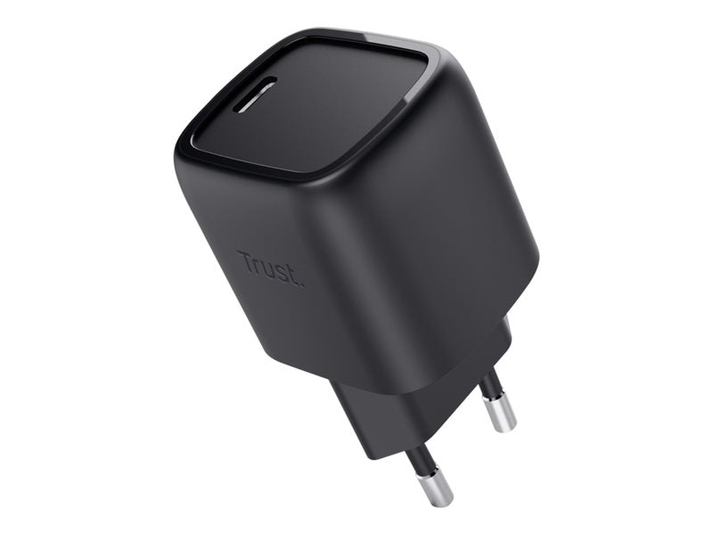 TRUST Alimentation universelle MAXO USB-C 30 watts GAN Smartphone tablette 1 port - Noire