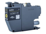BROTHER LC3211Y Yellow ink cartridge with a capacity of 200 pages