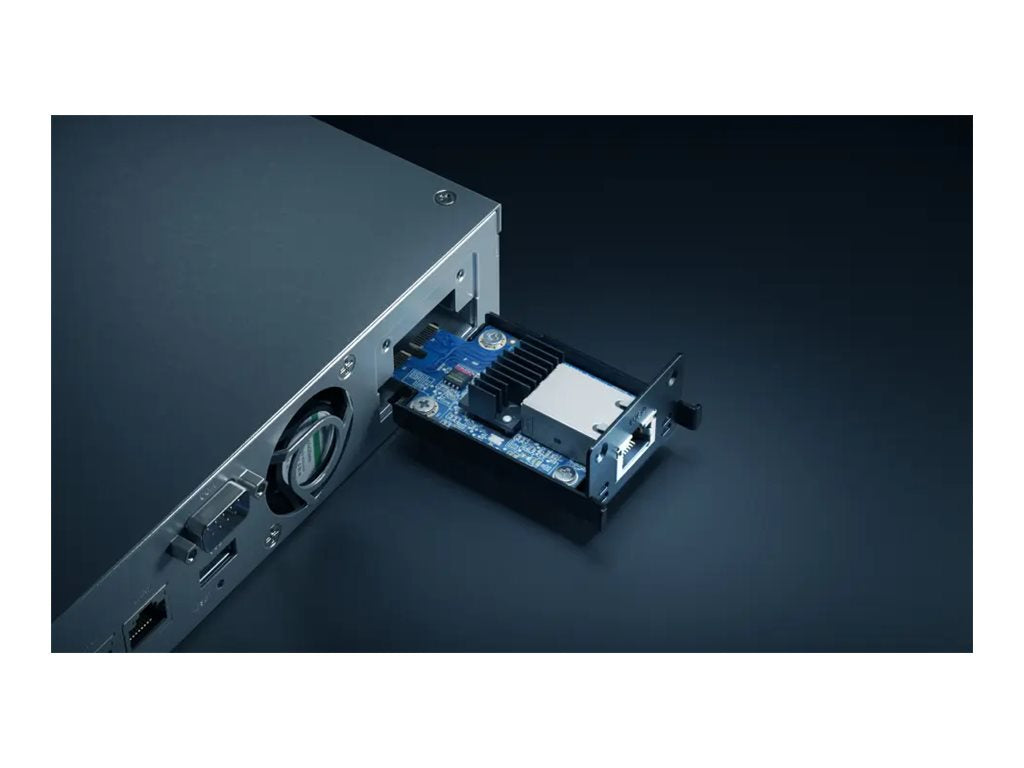 SYNOLOGY E10G22-T1-Mini Connectivity Boost for Bandwidth-Heavy Applications 1x10GbE RJ-45 Gbps/100Mbps