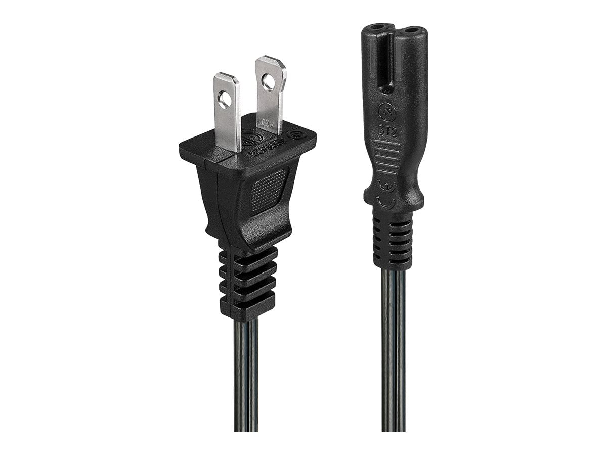 LINDY 2m US Mains Plug to IEC C7