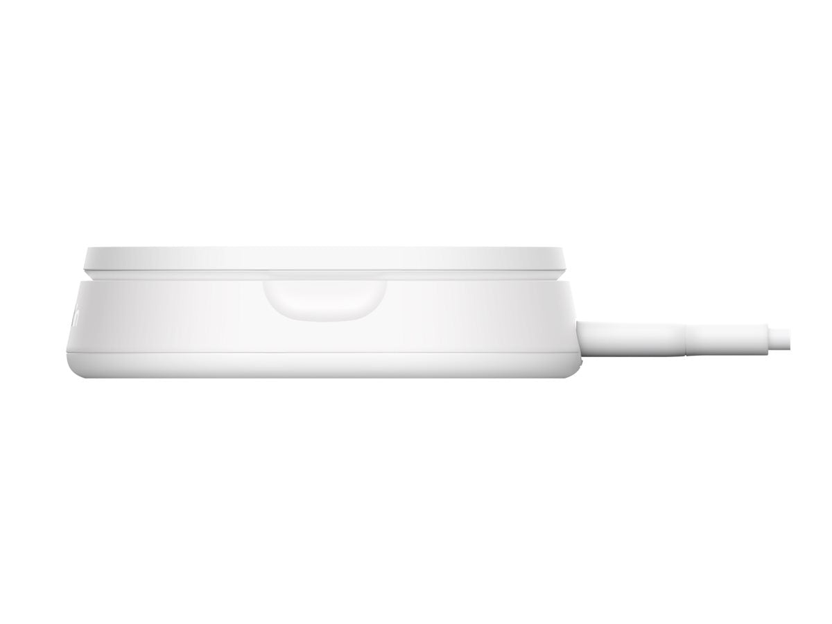 BELKIN PRO Convertible Qi2 15w Magnetic Charging Stand w/o PSU White