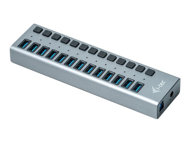 I-TEC USB 3.0 Charging HUB 13port port with external power adapter 60W 13xUSB charging port forTablets Notebooks Ultrabooks PC