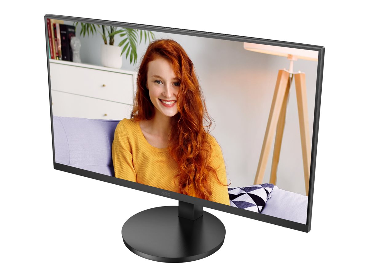AOC U27B3AF 27p UHD 3840x2160 60Hz HDR10 HDMI 2.0 DisplayPort 1.4 black