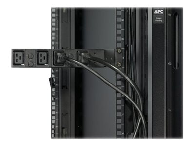 APC Basic Rack PDU Rack AC 400V 22 kW 3-phase input IEC 60309 output connectors 6 IEC 60320 C19 2.44m cord Black