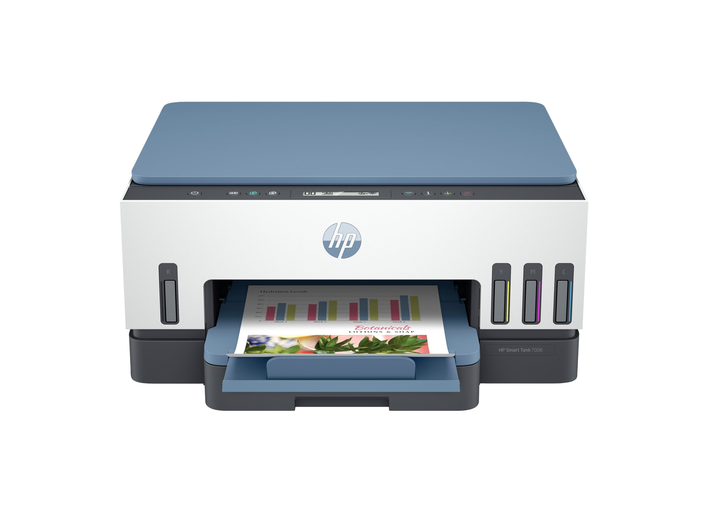 HP Smart Tank 7006 All-in-One MFP colour inkjet refillable 216x297mm A4 13ppm Copy 15ppm Print 250sheets USB Wi-Fi Bluetooth