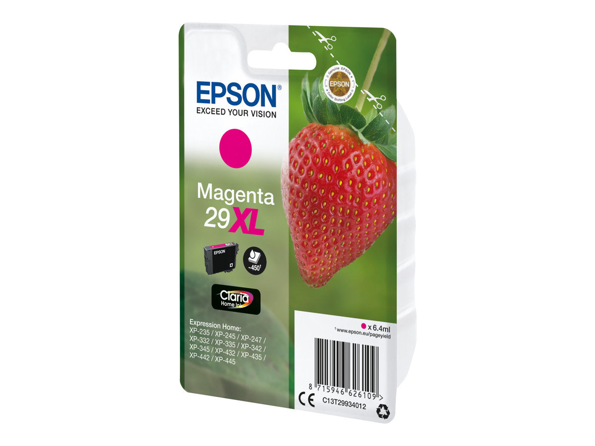 EPSON 4LB Cartridge Fraise - Ink Claria Home Magenta XL w/s