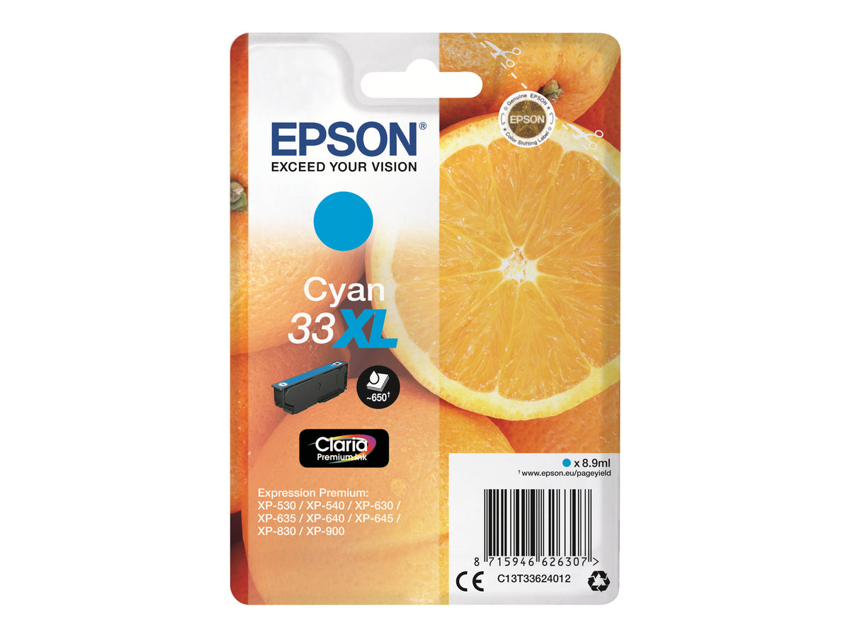 Ink/33XL Oranges 8.9ml CY