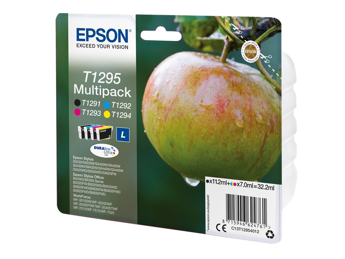Ink/T1295 Apple 3x7ml CMY 11.2ml BK