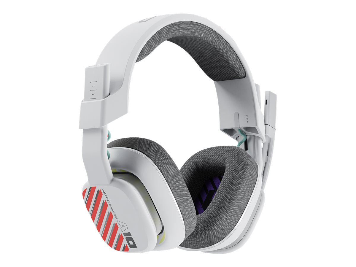 LOGITECH Astro Gaming A10 Gen 2 Headset full size wired 3.5 mm jack white/XB
