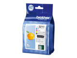 BROTHER LC3211VAL Pack of 4 cartridges black cyan magenta yellow