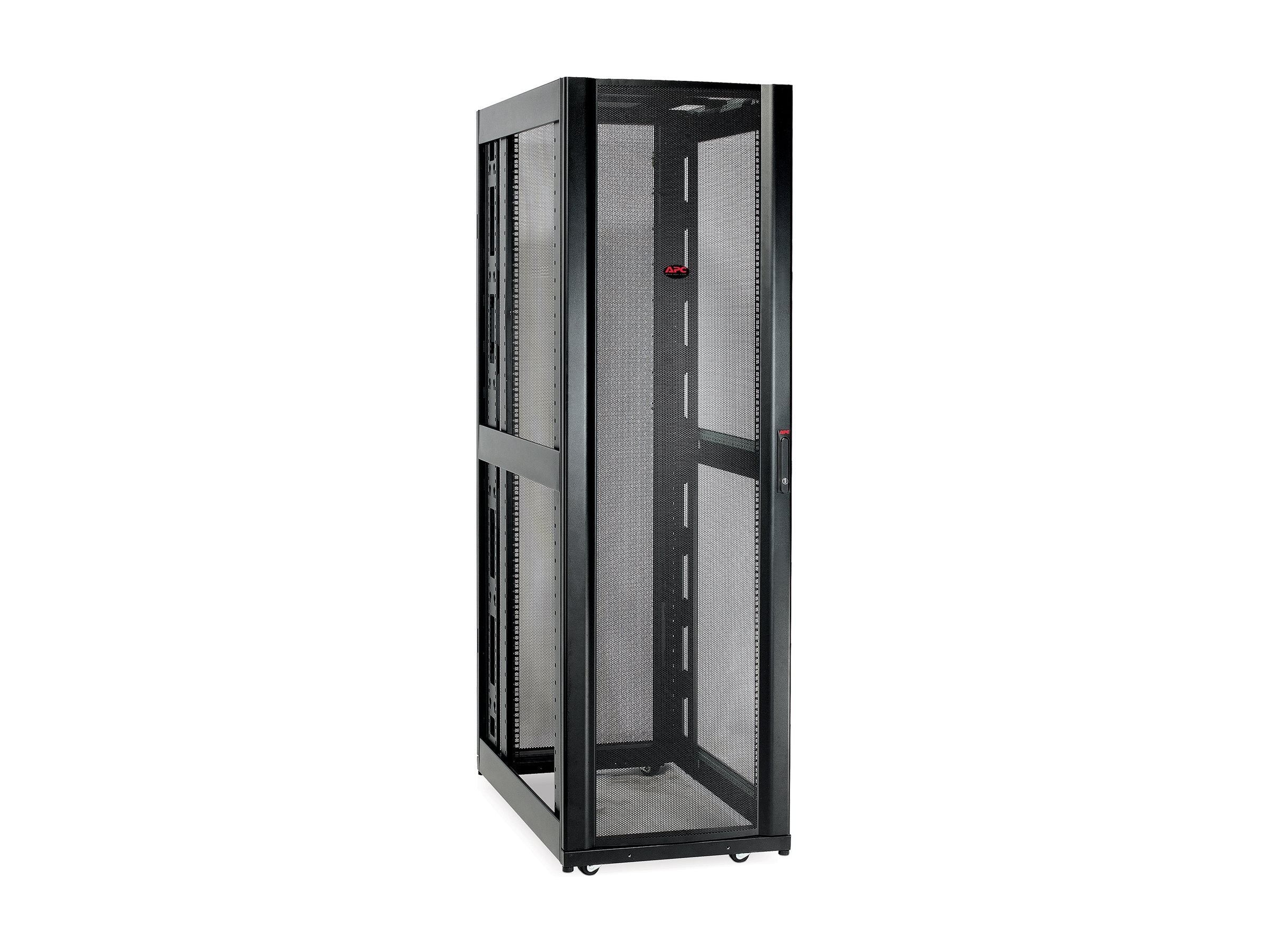 APC NetShelter SX Deep Enclosure Without Sides Rack cabinet Black 42U 19 TAA Compliant