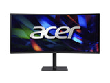 ACER Monitor Ultra Wide CZ342CURJ0bmiphuzx 34p UWQHD 120Hz DP/Type-C 100Hz HDMI LED VA 4ms HDMI DP 3Years Warranty