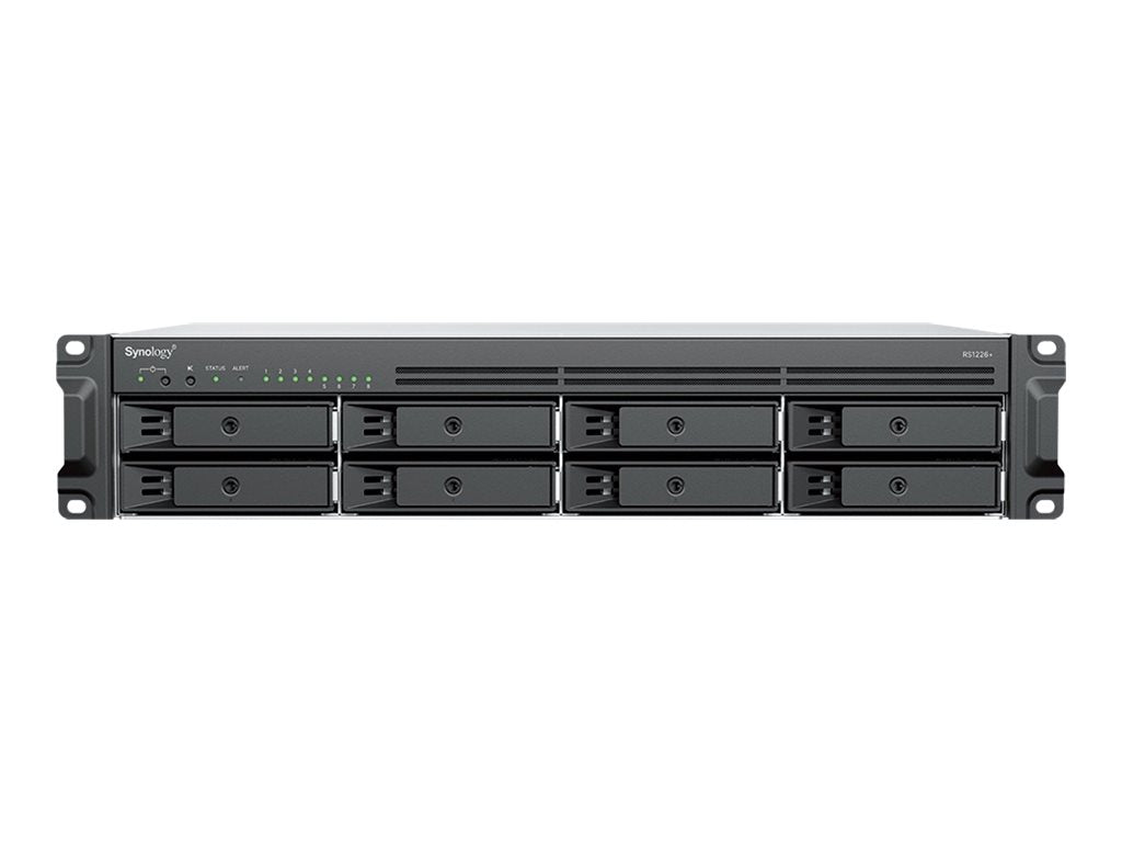 SYNOLOGY 8 Bay 2U AMD Ryzen Embedded V1500B 4Go DDR4 Rack Redundant Power Expandable NAS Server