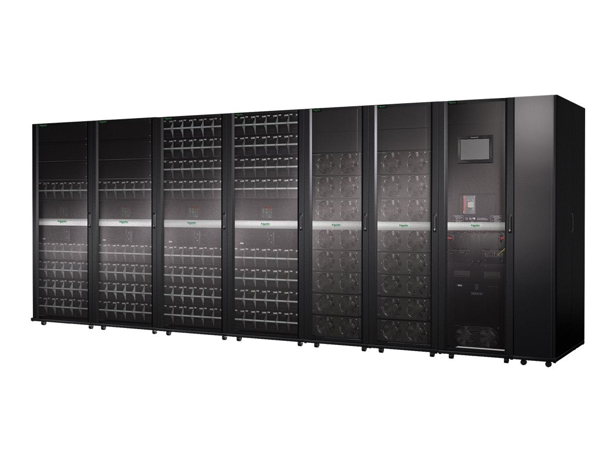 APC Symmetra PX 400kW Scalable to 500kW with Right Mounted Main. Bypass & Distribution Power 480V 400 kW 400000VA 3-phase oc 2 BK